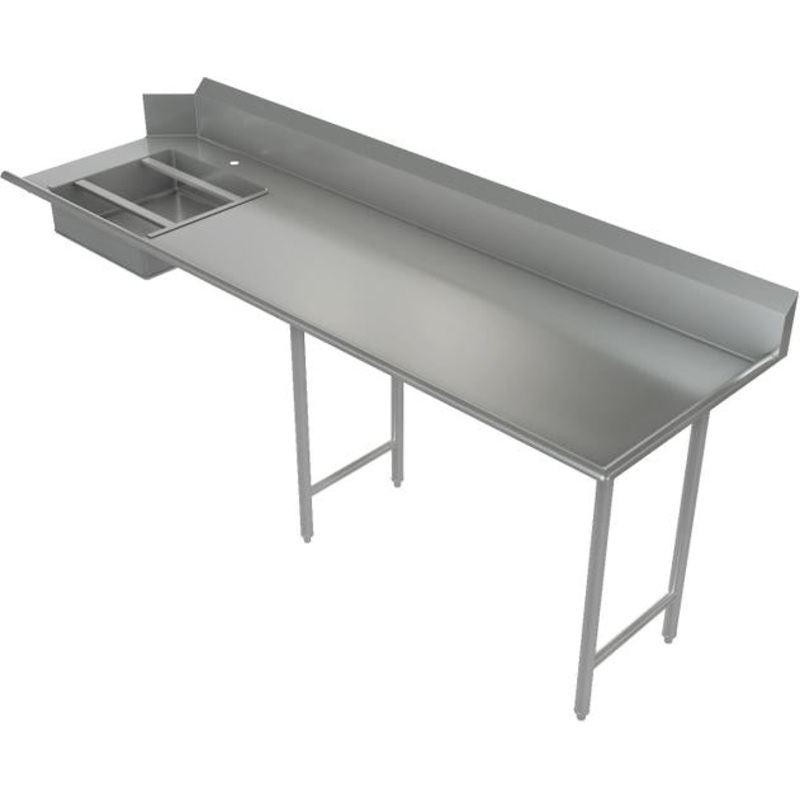 Tarrison - 84" x 30" Right-to-Left Operation Straight Soiled Dishtable - TA-SDT84R
