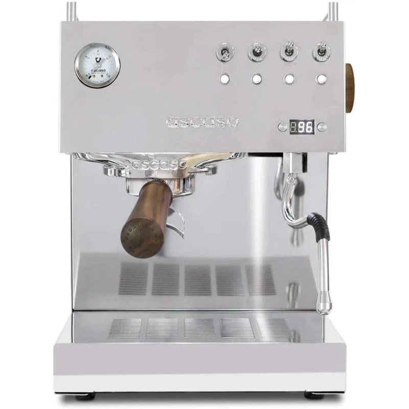 Ascaso - 120V Programmable Espresso Machine with Volumetric Controls and Single Thermoblock White - UNO106 (Special Order Item, ETA 3-4 Weeks)