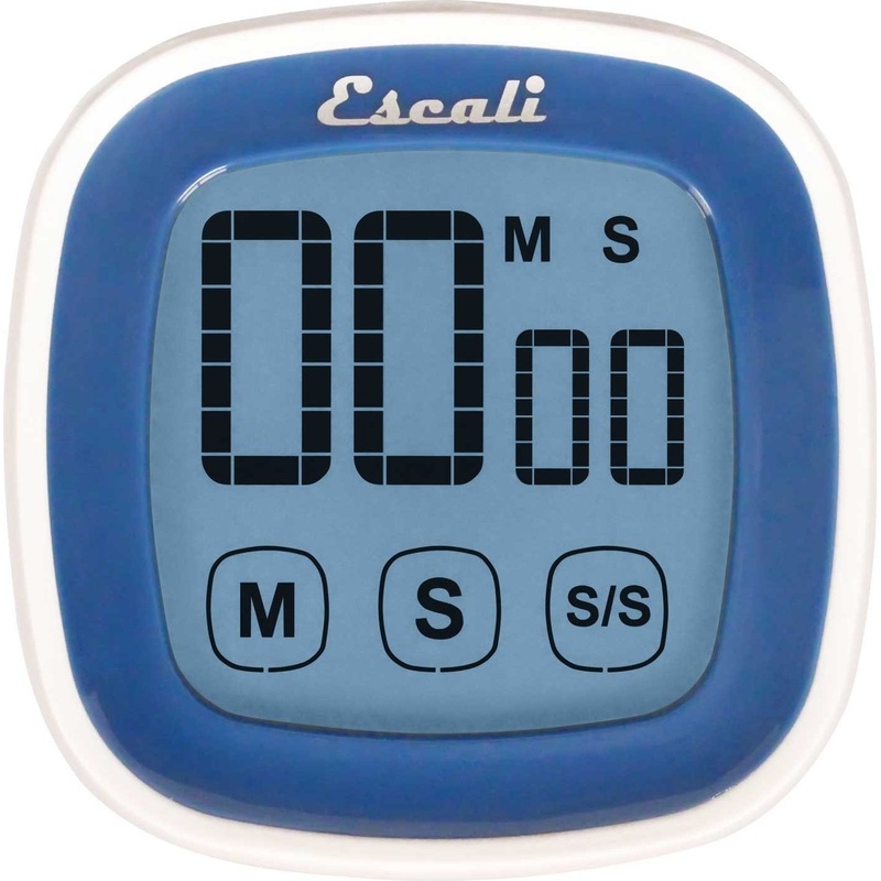 Escali - Blue Touch Screen Digital Timer - DR3-U