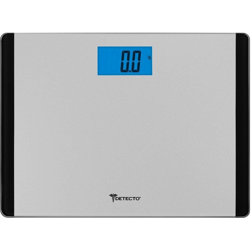 Escali - Detecto Wide Body Platform Glass Digital Scale - D119