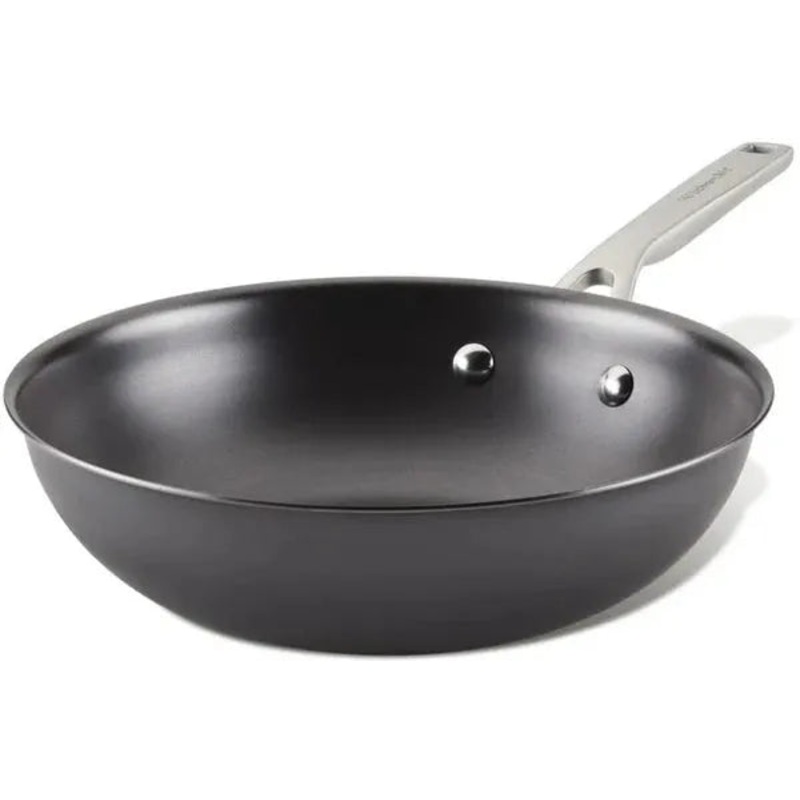 KitchenAid - 10"/25 cm Carbon Steel Stir Fry Pan - 48736-C
