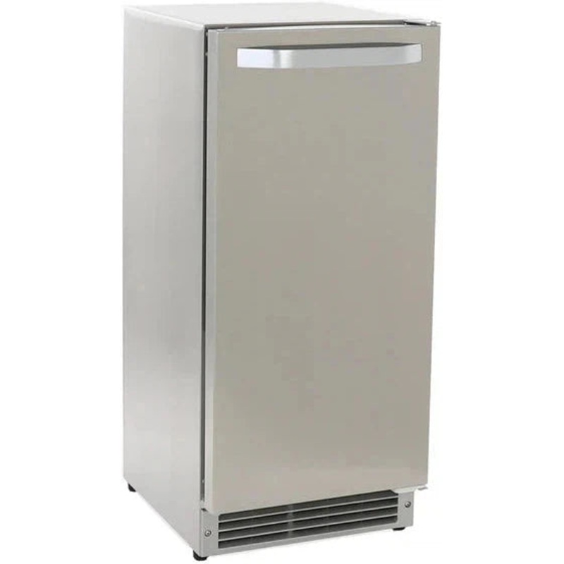 Maxx Cold - 25 lb Stainless Steel Outdoor Crescent Ice Machine - MIM25CO