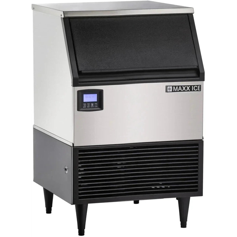 Maxx Cold - Intelligent Series 260 lb Stainless Steel Half-Dice Ice Machine - MIM260NH