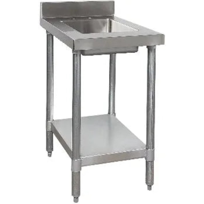Tarrison - 18" x 30" Stainless Steel Work Table With Prep Sink - TA-SWT4BS18WS