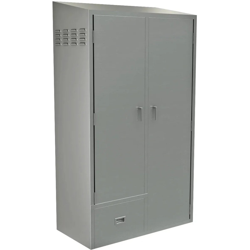 Tarrison - 47.5" x 24" Janitor Fully Enclosed Cabinet - TA-MSC2448-KIT
