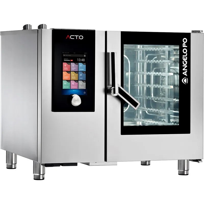 Angelo PO - ACT.O Electric Combi Oven, 6 x GN 1/1 Pans - AT61E