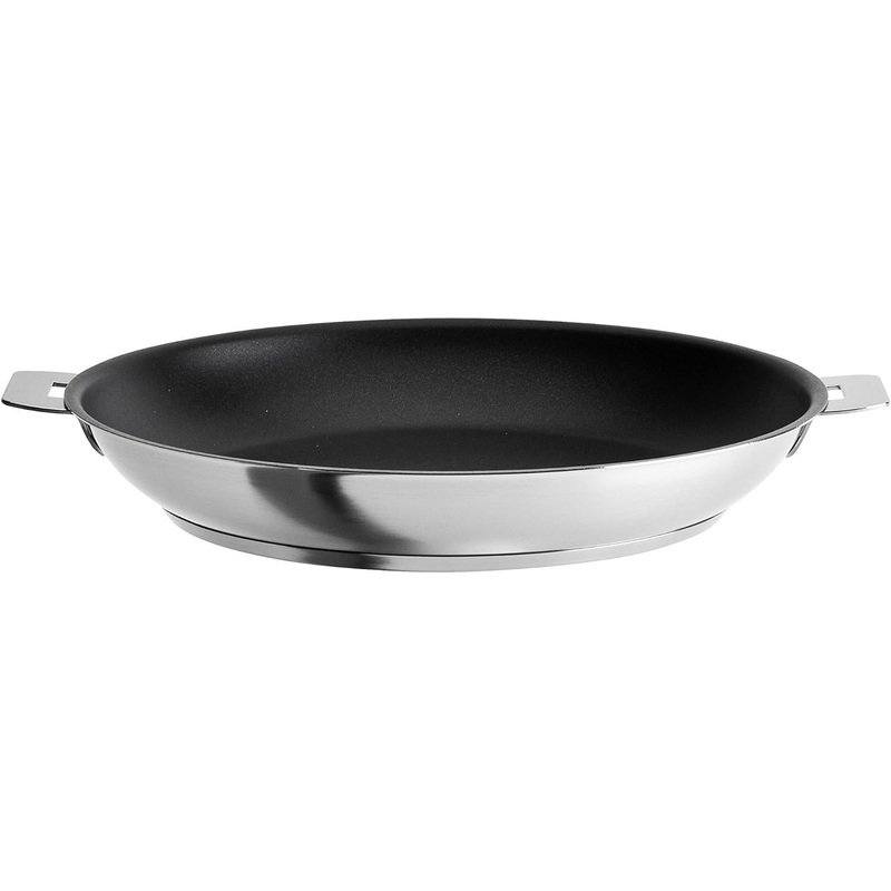 Cristel - 8" Stainless Steel Non-Stick Deep Frying Pan - P20QLE