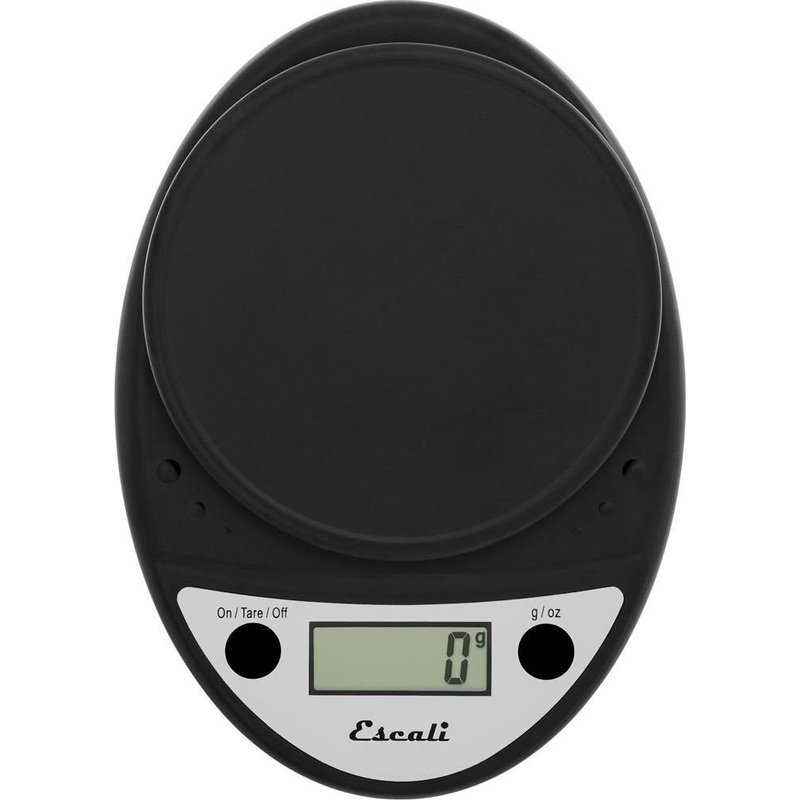 Escali - Black Primo Digital Scale - P115CH