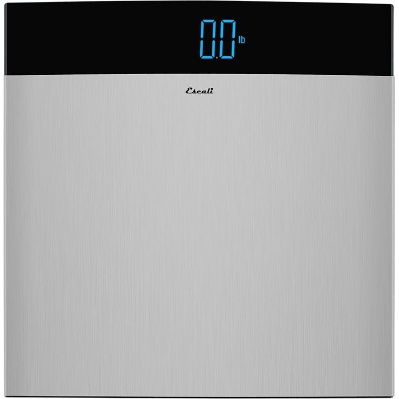 Escali - Extra Large Stainless Steel Bathroom Scale - S200