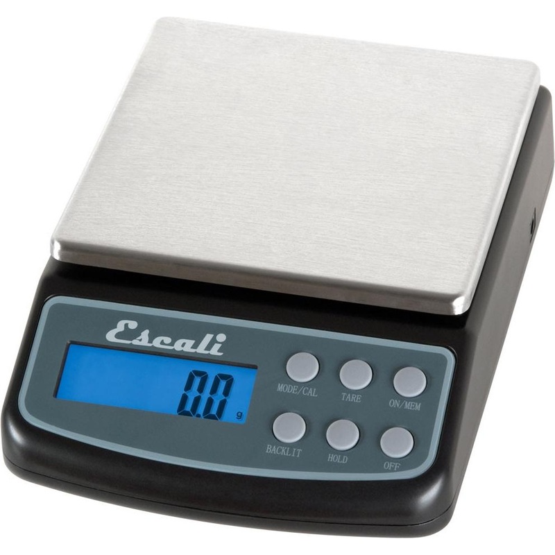 Escali - L-Series Black High Precision Digital Scale - L600