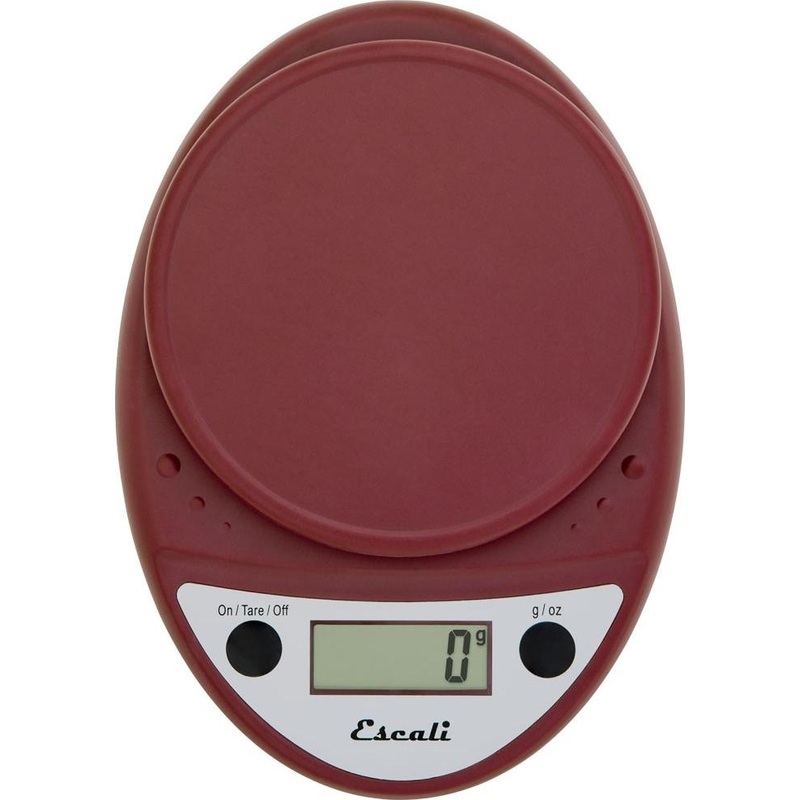 Escali - Warm Red Primo Digital Scale - P115WR