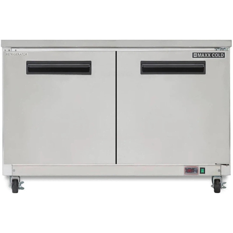 Maxx Cold - 60" Double Door Undercounter Refrigerator - MXCR60UHC