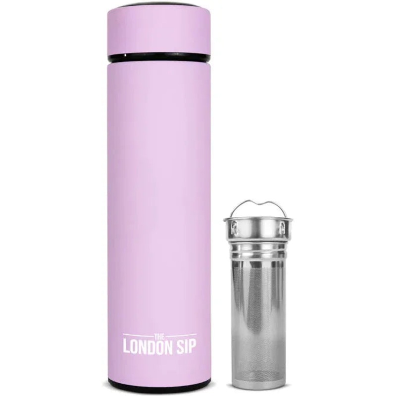 The London Sip - 16 Ounce Lilac Tea Infuser Bottle - TB16-L