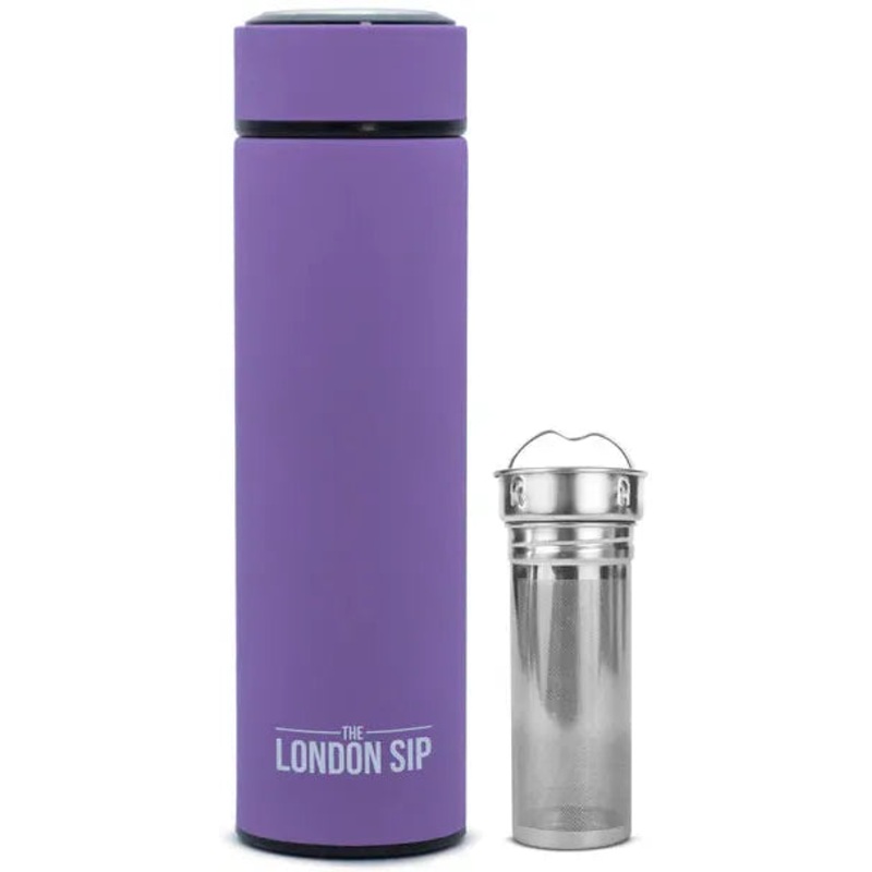 The London Sip - 16 Ounce Purple Tea Infuser Bottle - TB16-P