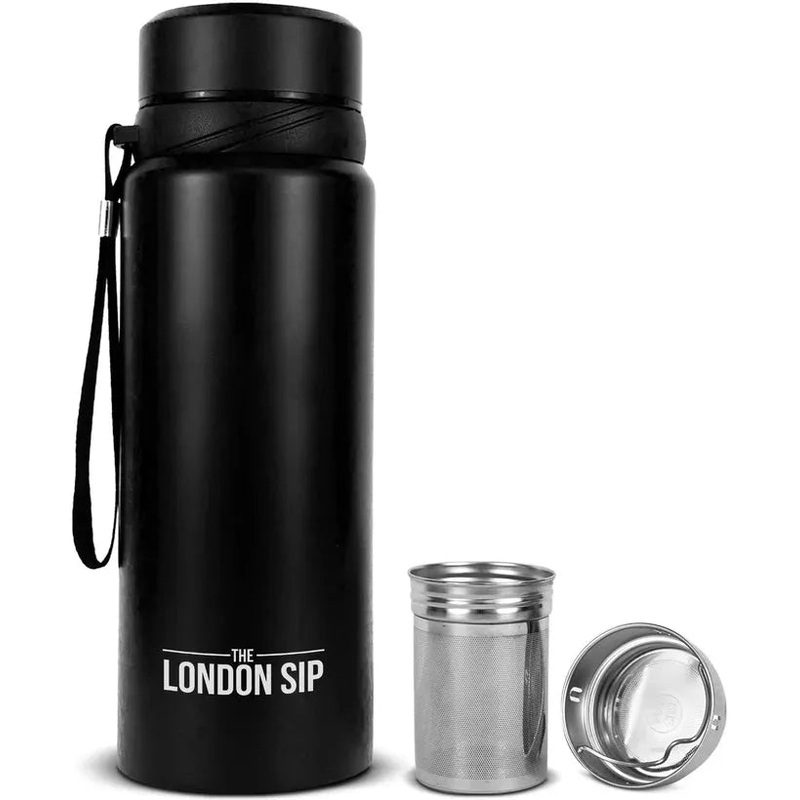 The London Sip - 25 Ounce Black Tea Infuser Bottle - TB25-B