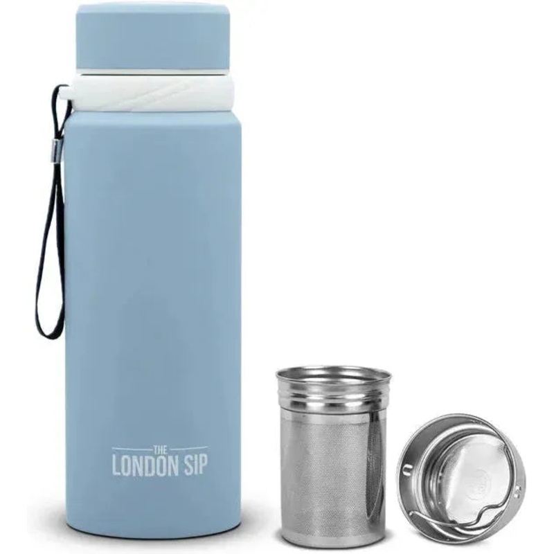 The London Sip - 25 Ounce Blue Sunrise Tea Infuser Bottle - TB25-USR