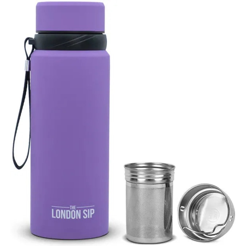 The London Sip - 25 Ounce Purple Tea Infuser Bottle - TB25-P