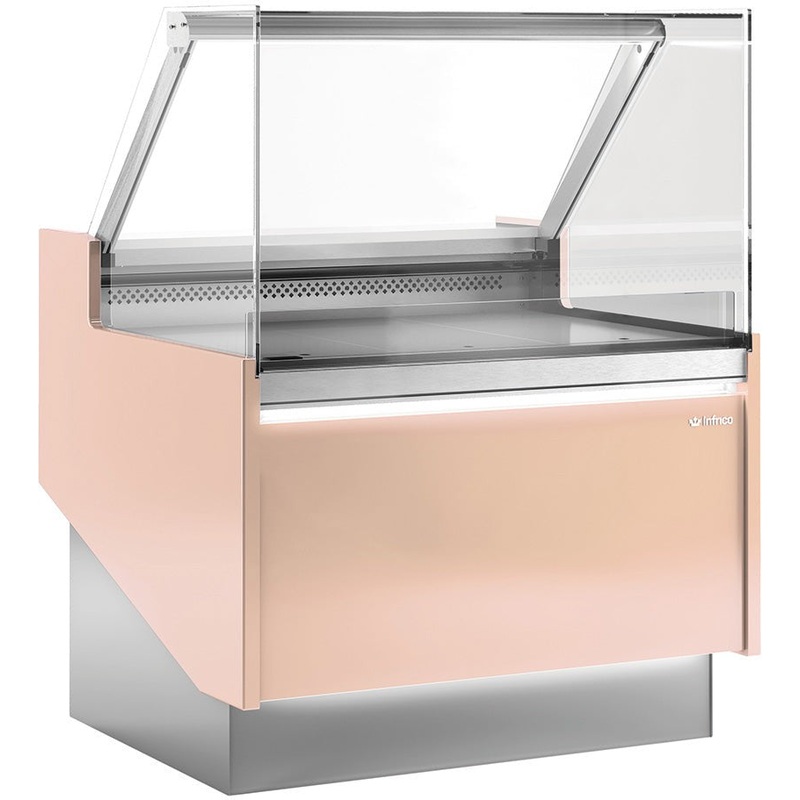 Infrico - 36" Straight Glass Lyon Serie Series Pastry Display Case - IDC-VLY9