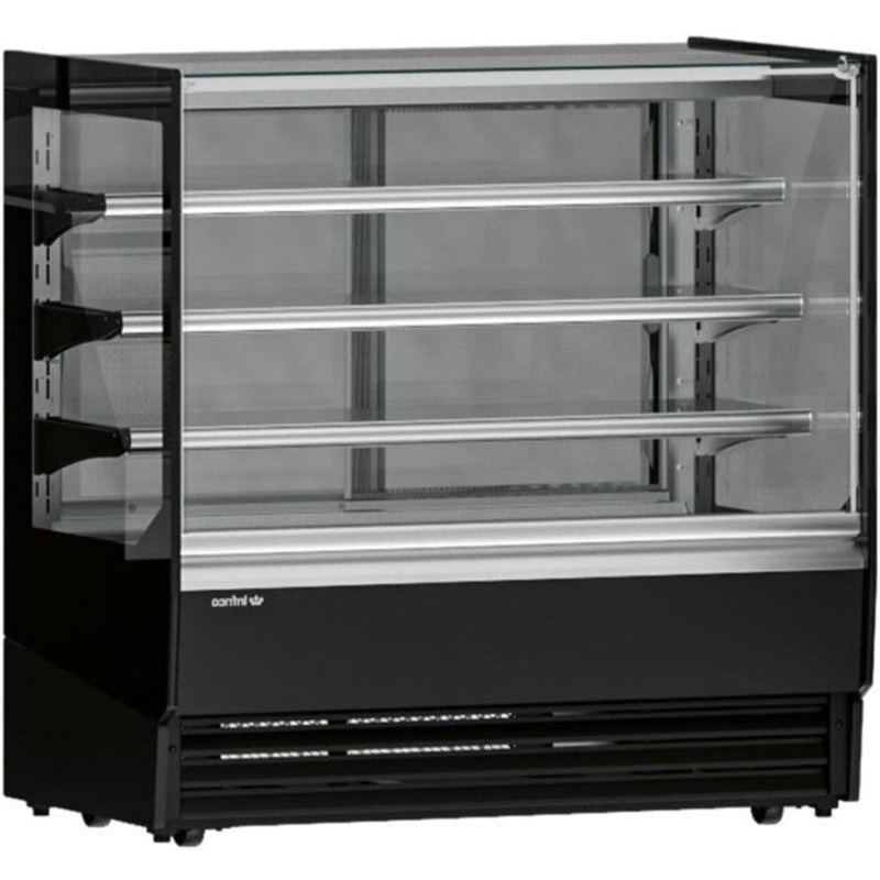 Infrico - 36" Straight Glass Pastry Display Case with Sliding Doors - IDC-VBR9PR