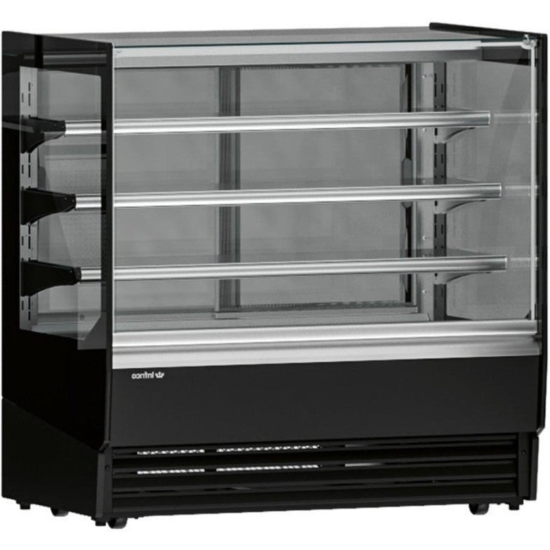 Infrico - 50" Straight Glass Pastry Display Case with Sliding Doors - IDC-VBR12PR