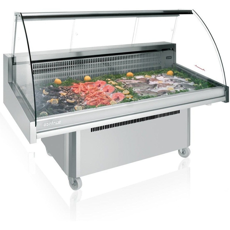 Infrico - 52" Malaga Series Fish Display Case - IDC-VML 12