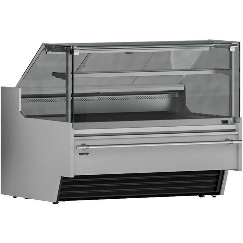 Infrico - 61" Two Door Deli Display Case With Storage - IDC-VBC15SCP