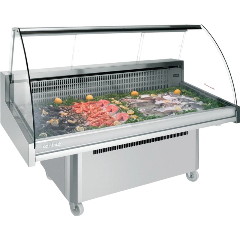 Infrico - 77" Malaga Series Fish Display Case - IDC-VML 18