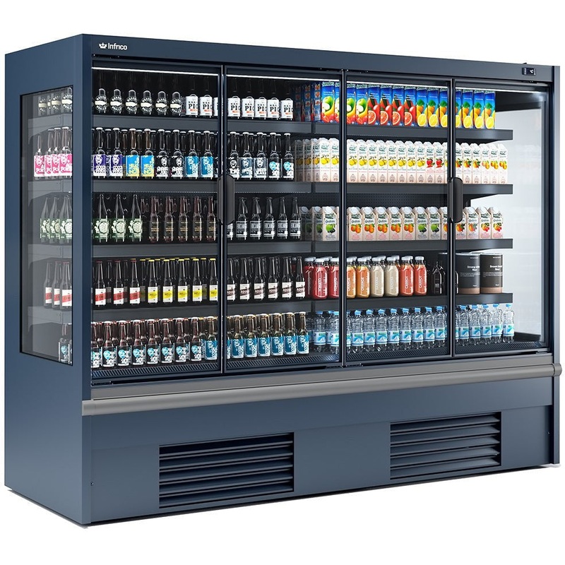 Infrico - 77" Multidesk Reach-in Merchandiser - IAG-ML18DCCM1
