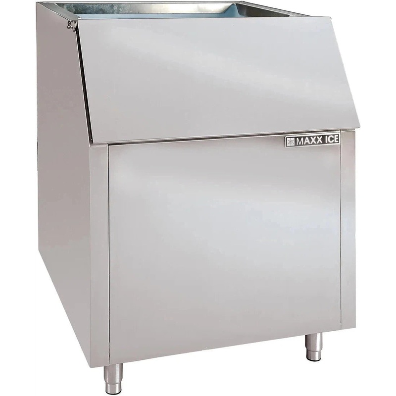 Maxx Cold - 400 lb Stainless Steel Ice Storage Bin - MIB400
