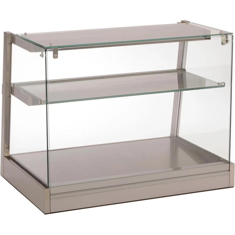 Antunes - DCH-800 120V, 35" Squared Front Edge Countertop Heated Display Cabinet - DCH-800-9500650