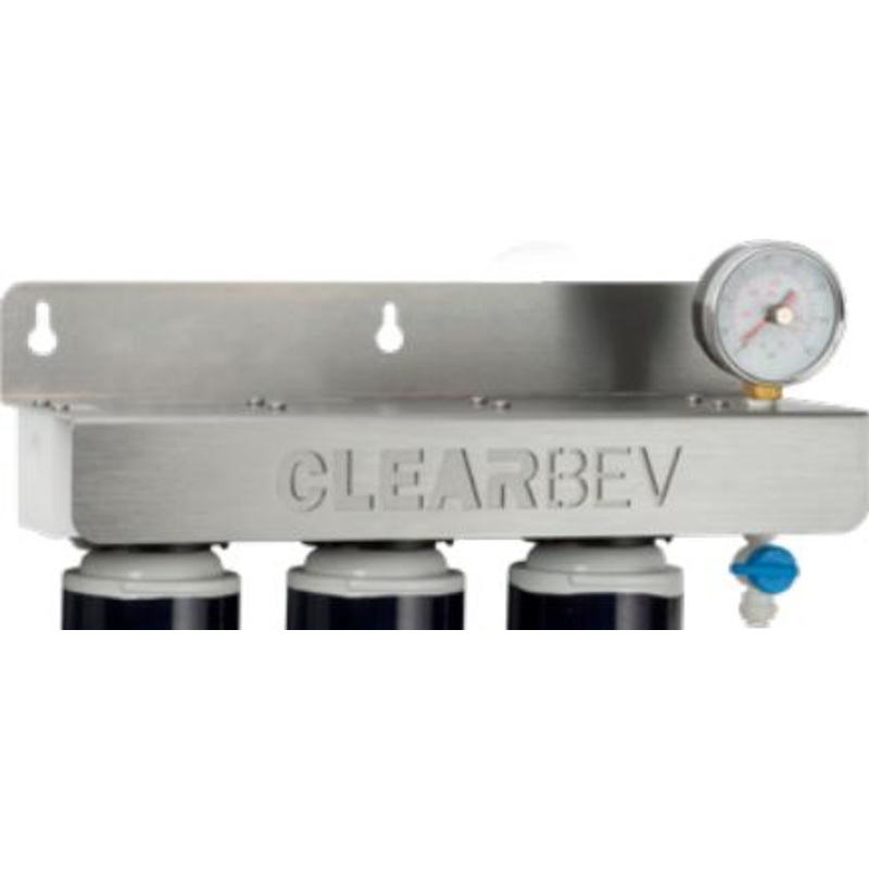 Antunes - 13"W x 5-1/2"D 3 Cartridge CBE Header Kit, Scale Reduction Compatible - CBE-TW+SR