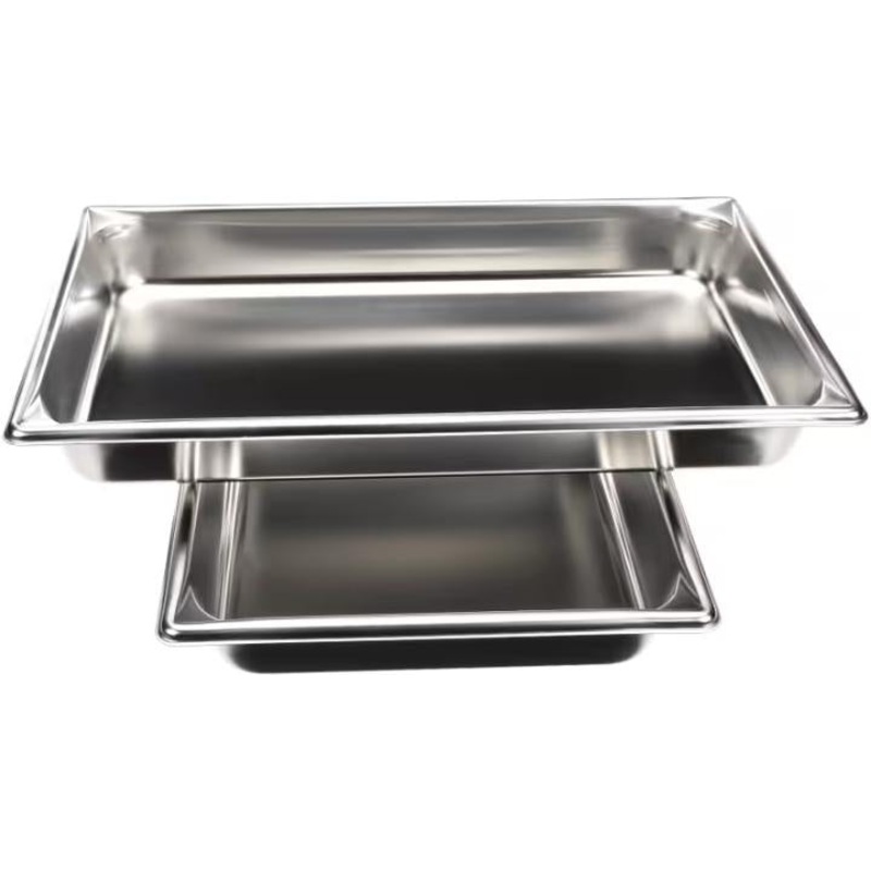 Antunes - 2.5" Deep Full Size Pans for DCH-200/220, Set of 2 - 213K104
