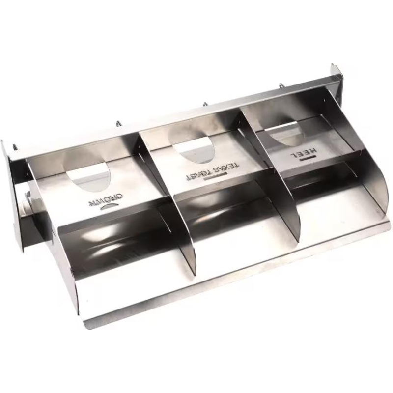 Antunes - Bun Feeder Tall Gravity Fed Adjustable To Fit Most Bun Sizes Attaches To Top Of Toaster Without Tools - 7001289
