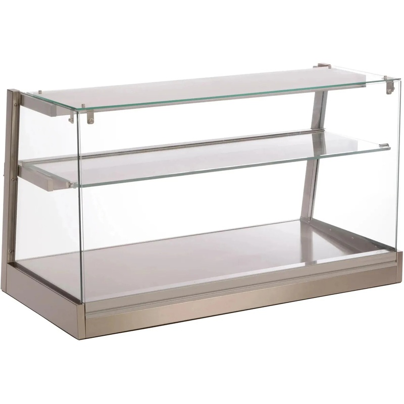 Antunes - DCH-1000 120V, 47" Squared Front Edge Countertop Heated Display Cabinet - DCH-1000-9500640