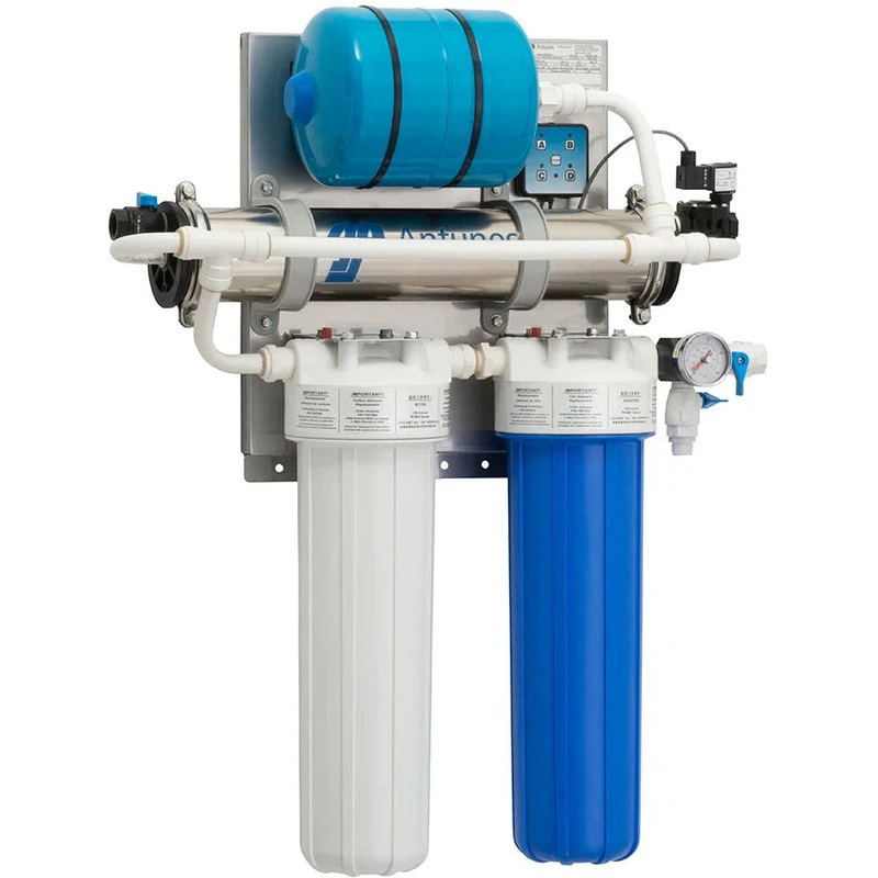 Antunes - VZN-521HC-T5 Vizion Chloramine Water Filtration System with Horizontal Cartridge & TAC Cartridge - VZN-521HC-T5