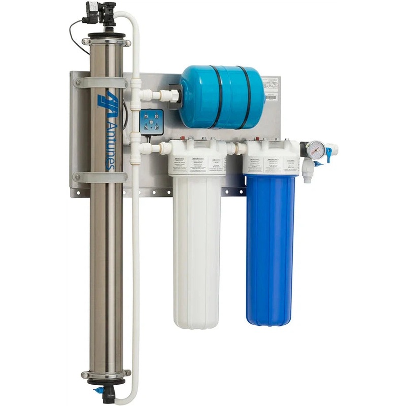 Antunes - VZN-541VC-T5 Vizion Chloramine Water Filtration System with Vertical Chloramine Cartridge & TAC Cartridge - VZN-541VC-T5
