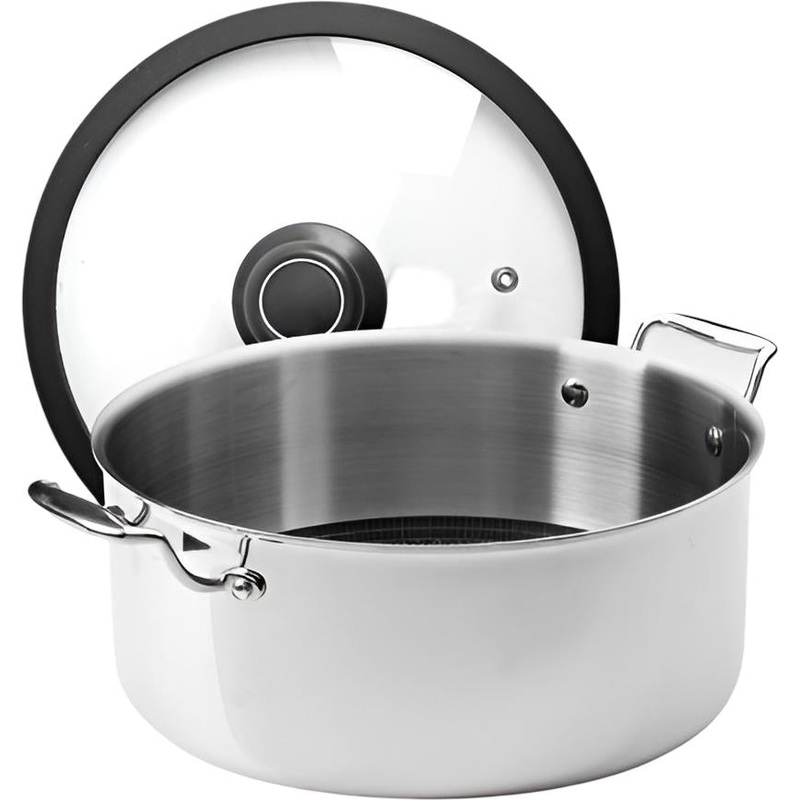 Black Cube Hybrid - CeramicQR 11" Quick Release Nonstick Stockpot - BCC2528
