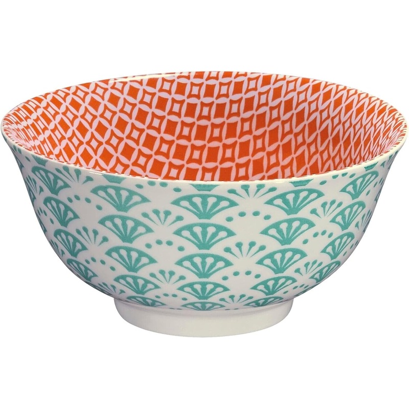 Cilio - Fan 6" 17 fl. oz Porcelain Bowl - C107715