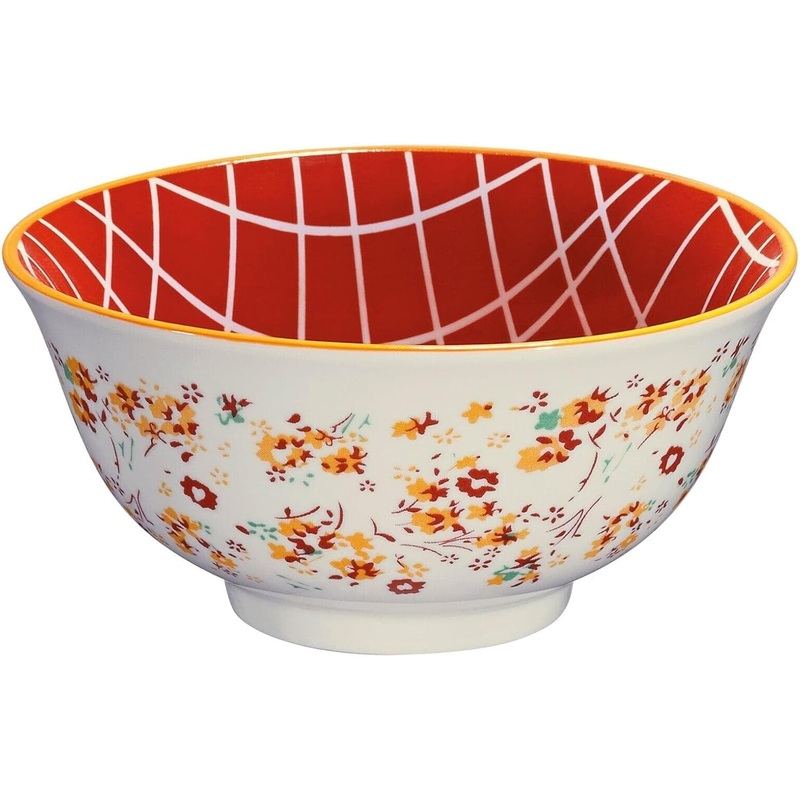 Cilio - Flowers 6" 17 fl. oz Porcelain Bowl - C107678