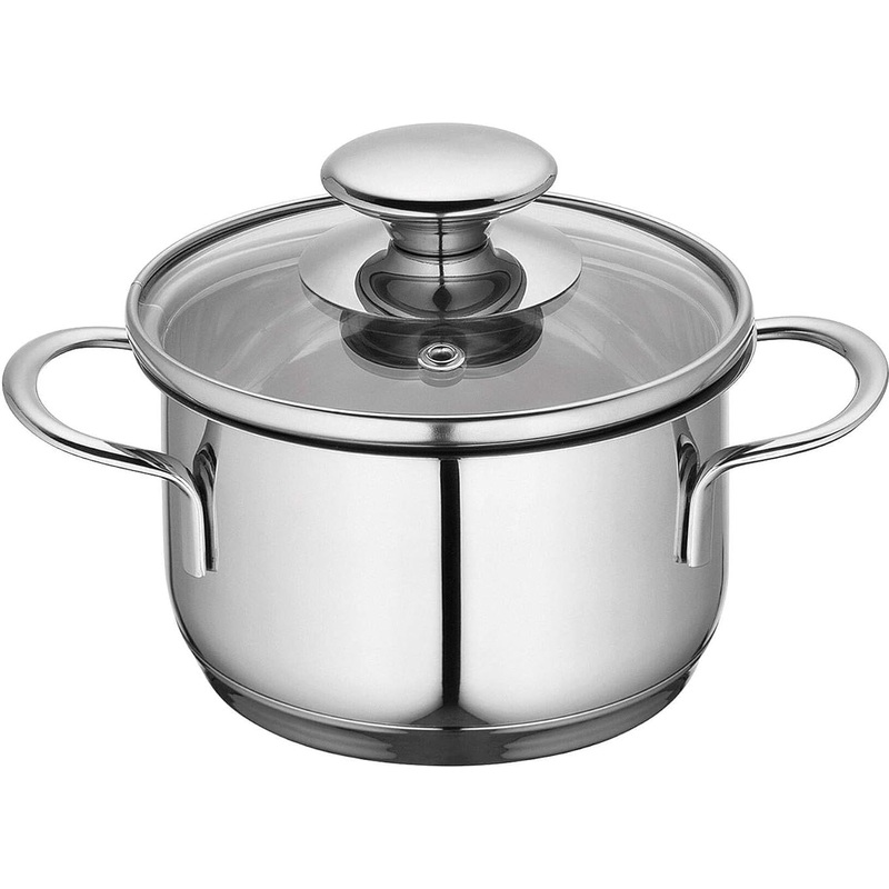 Kuchenprofi - Mini 4.75" Stockpot with Glass Lid - K2370702812