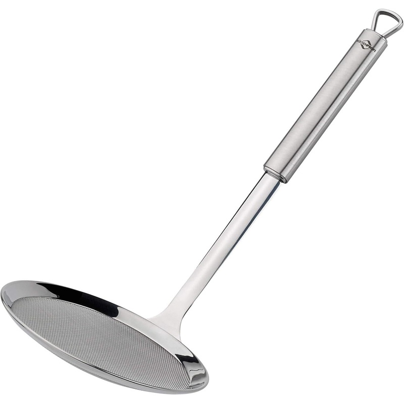 Kuchenprofi - Parma 13.25" Stainless Steel Skimmer with Screen - K1215212800