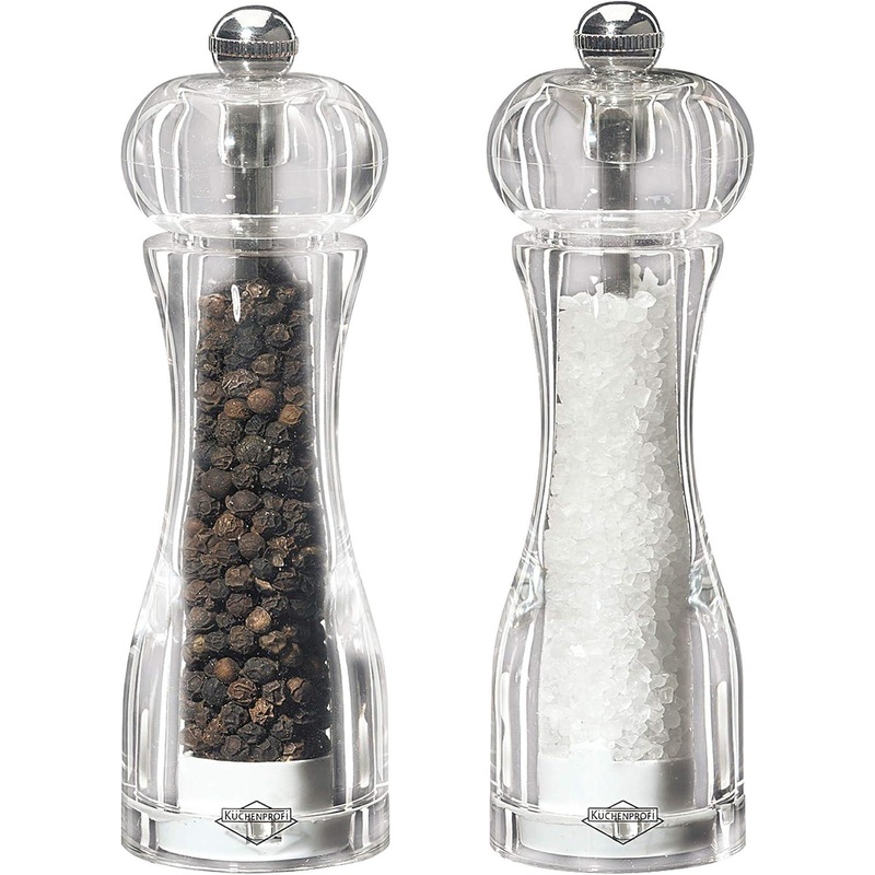 Kuchenprofi - Toronto 5.4" Transparent Salt and Pepper Mill Set - K3042906600