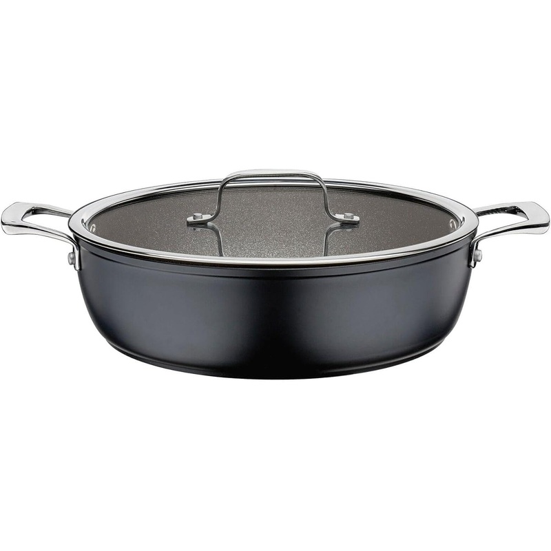 Spring - Meridian Intense Pro 4 Qt Nonstick Recycled Aluminum Casserole with Lid - S1315450628