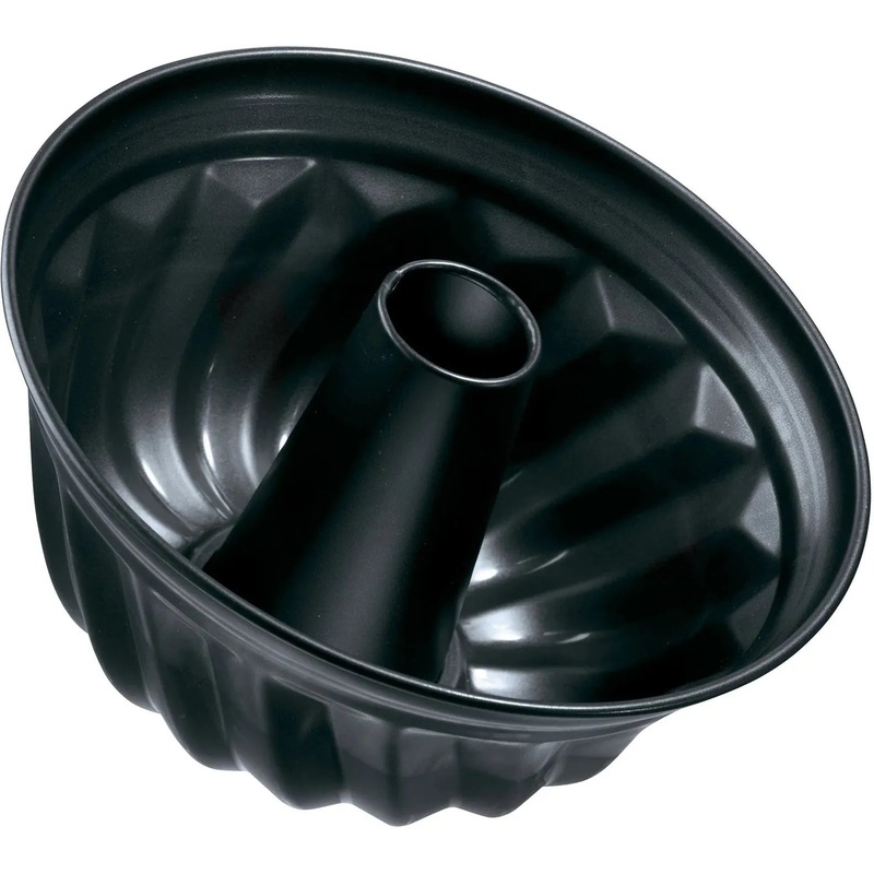 Zenker - 10" Black Nonstick Fluted Cake Bund Pan With No PFAS - Z6577