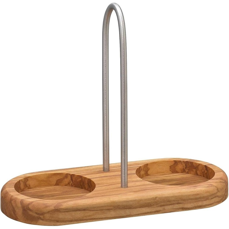 Zassenhaus - 7" Brown Olive Wood Mill Cruet - M036060