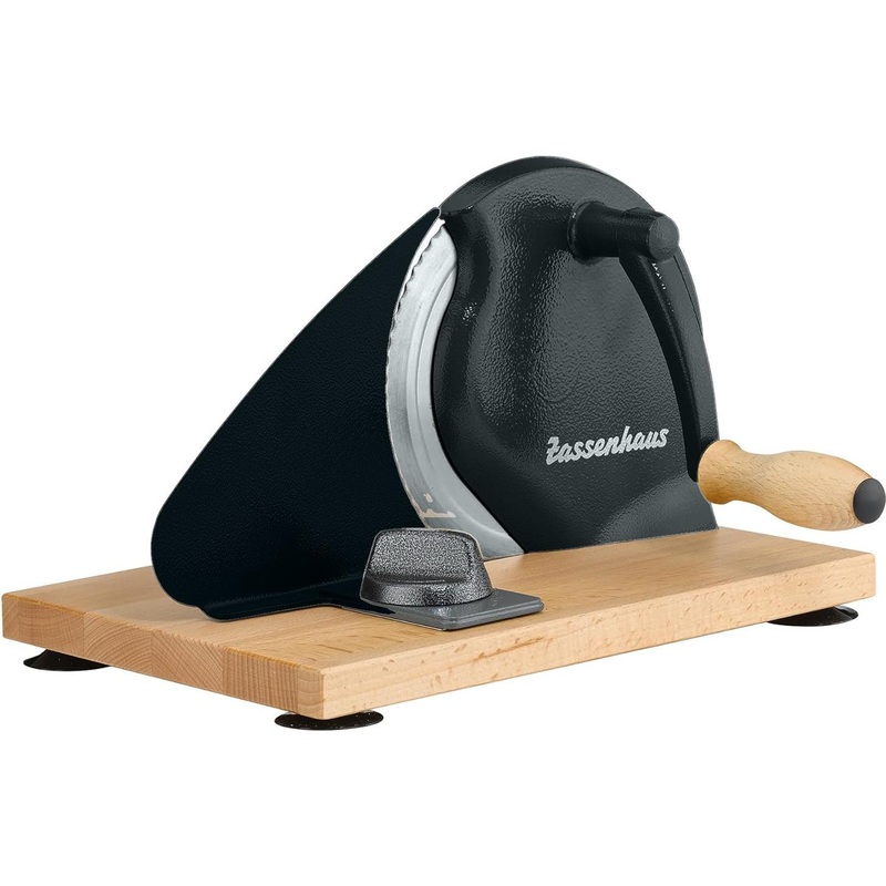 Zassenhaus - Classic 11.75" Black Manual Bread Slicer - M072068