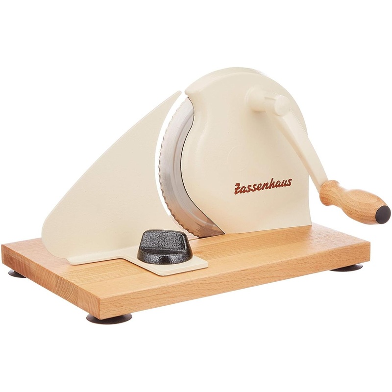 Zassenhaus - Classic 11.75" Cream Manual Bread Slicer - M072082