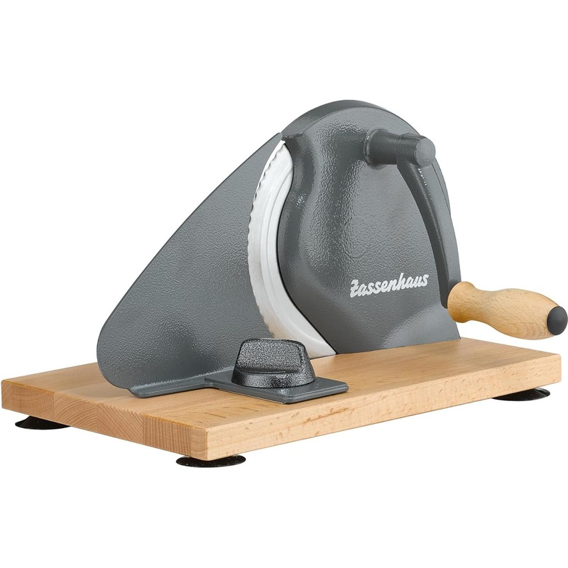 Zassenhaus - Classic 11.75" Gray Manual Bread Slicer - M072099