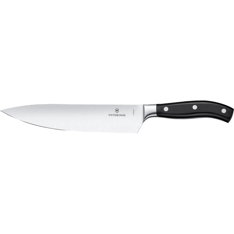 Victorinox - 9" Black Forged Carving Knife - 7.7403.22G