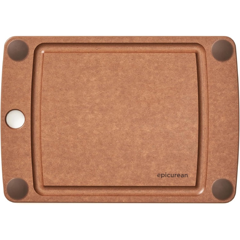 Epicurean - 14.5"  11.25" All-in-One Series Cutting Board, Nutmeg/Brown with 1/4" Profile - 505-151103002